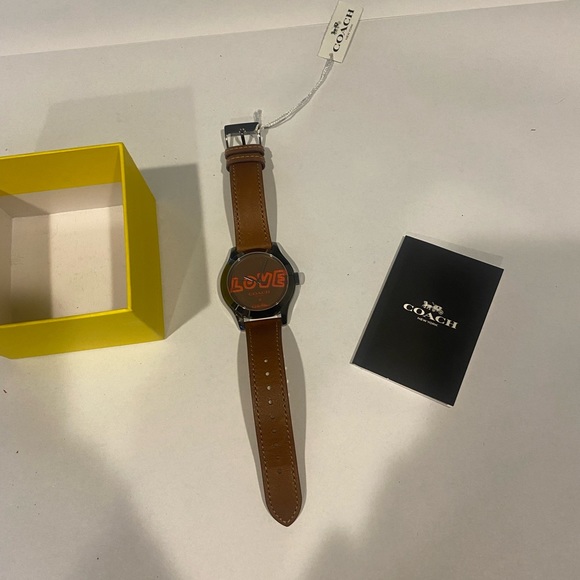 Coach x Keith Haring love watch NWT - Picture 4 of 5